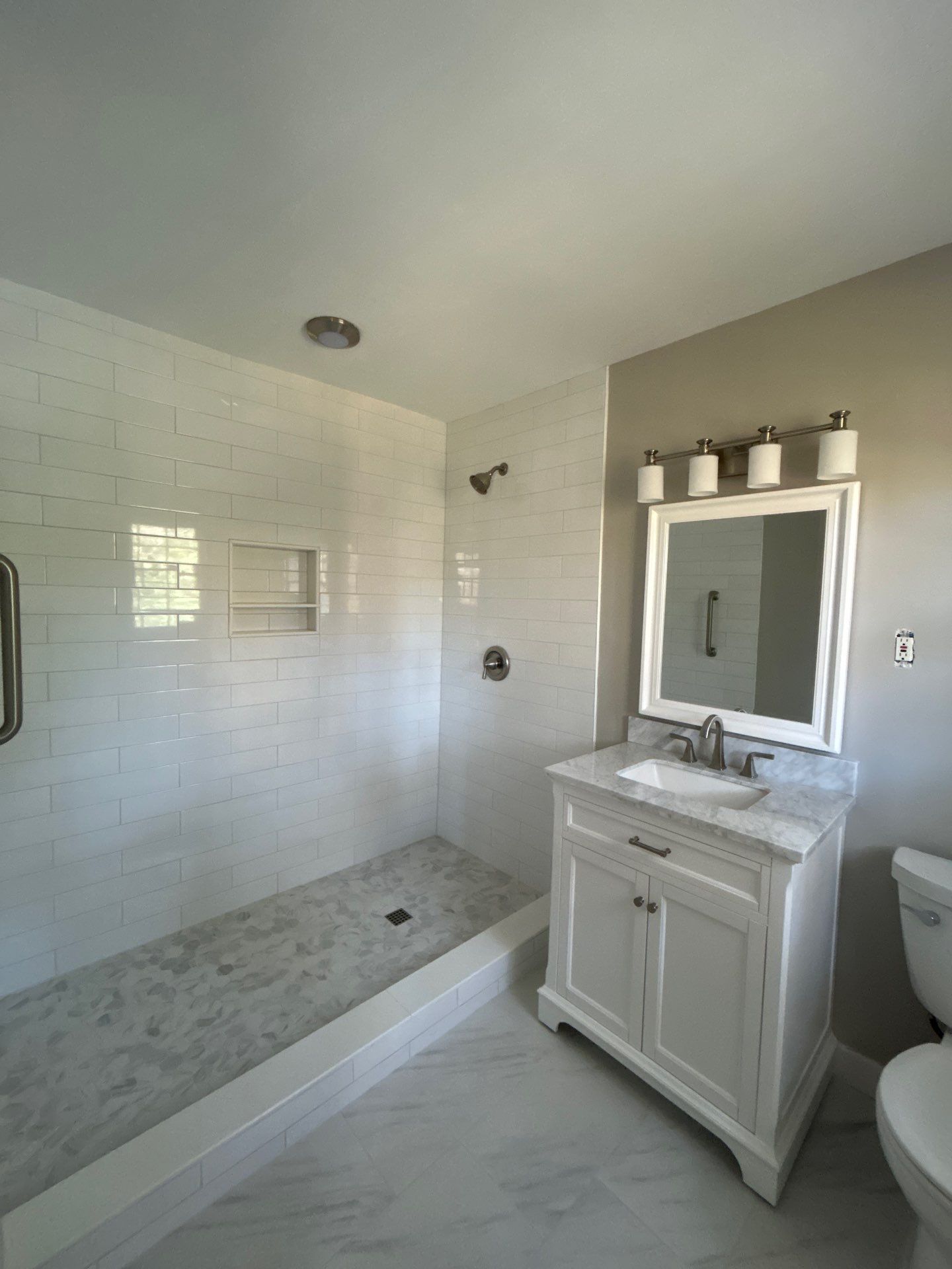 Shower Expansion by Footprints Bath and Tile of East Atlanta