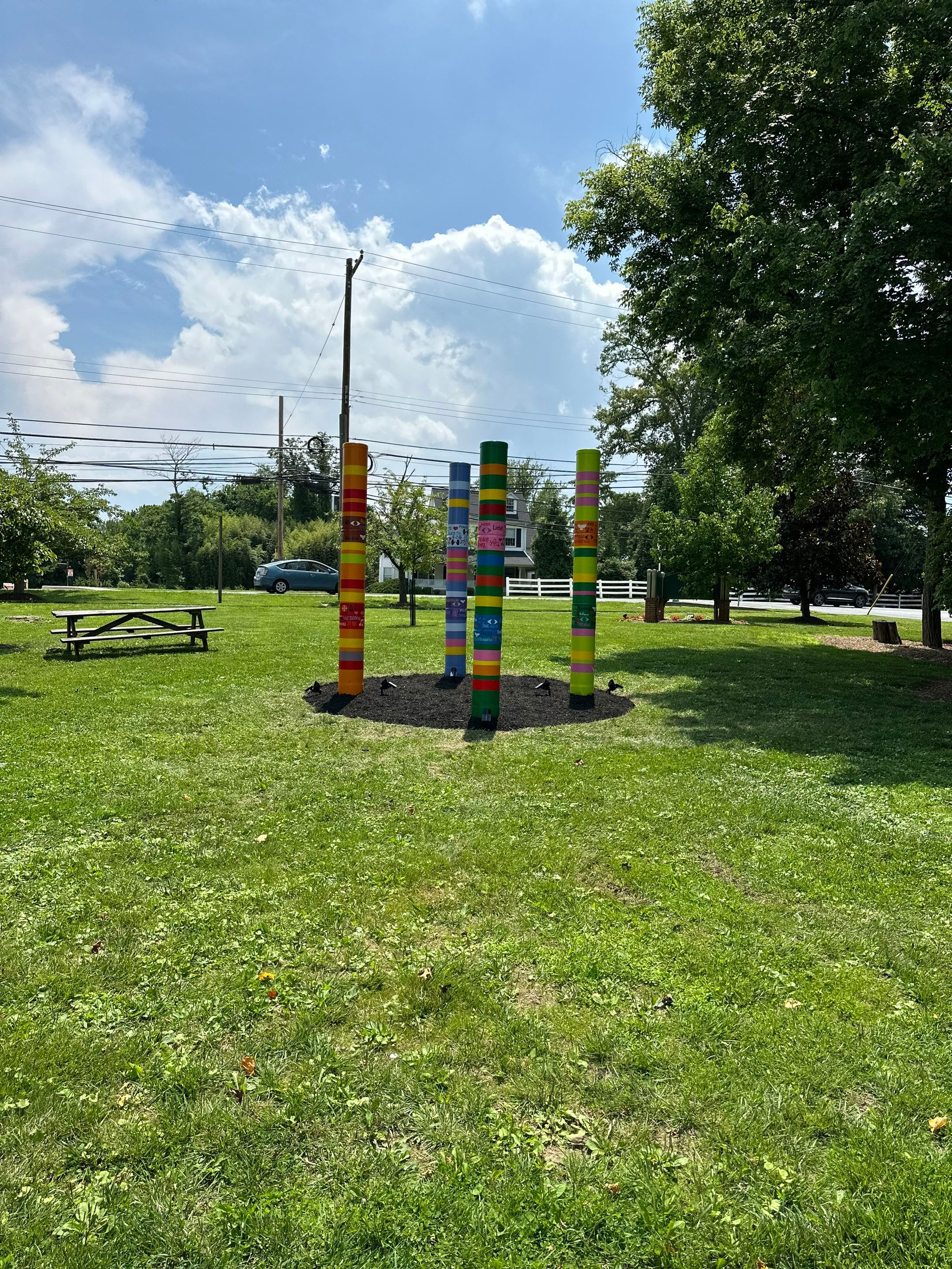 Indoor & Outdoor Art Installation by The Smet Companies, LLC