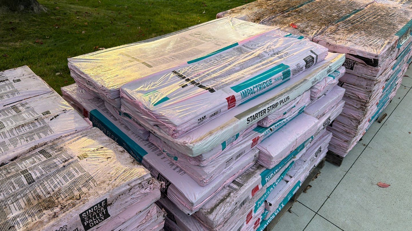 Roof Replacement using Owens Corning Teak by 180 Contractors