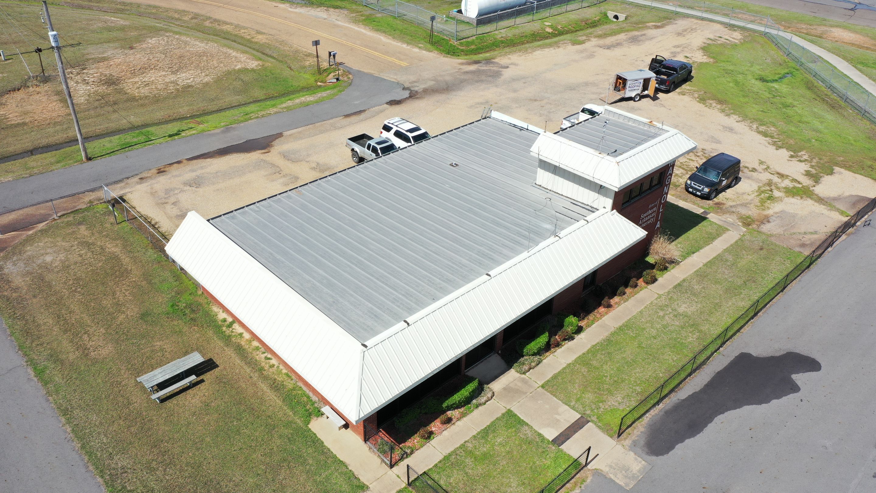 Magnolia Airport Terminal by Hostetler Roofing
