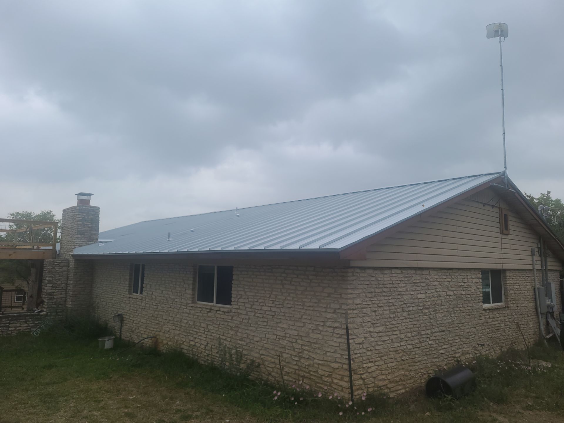 Galvalume Standing Seam offers a 45-year finish warranty! by Oakwood Roofing and Construction, LLC
