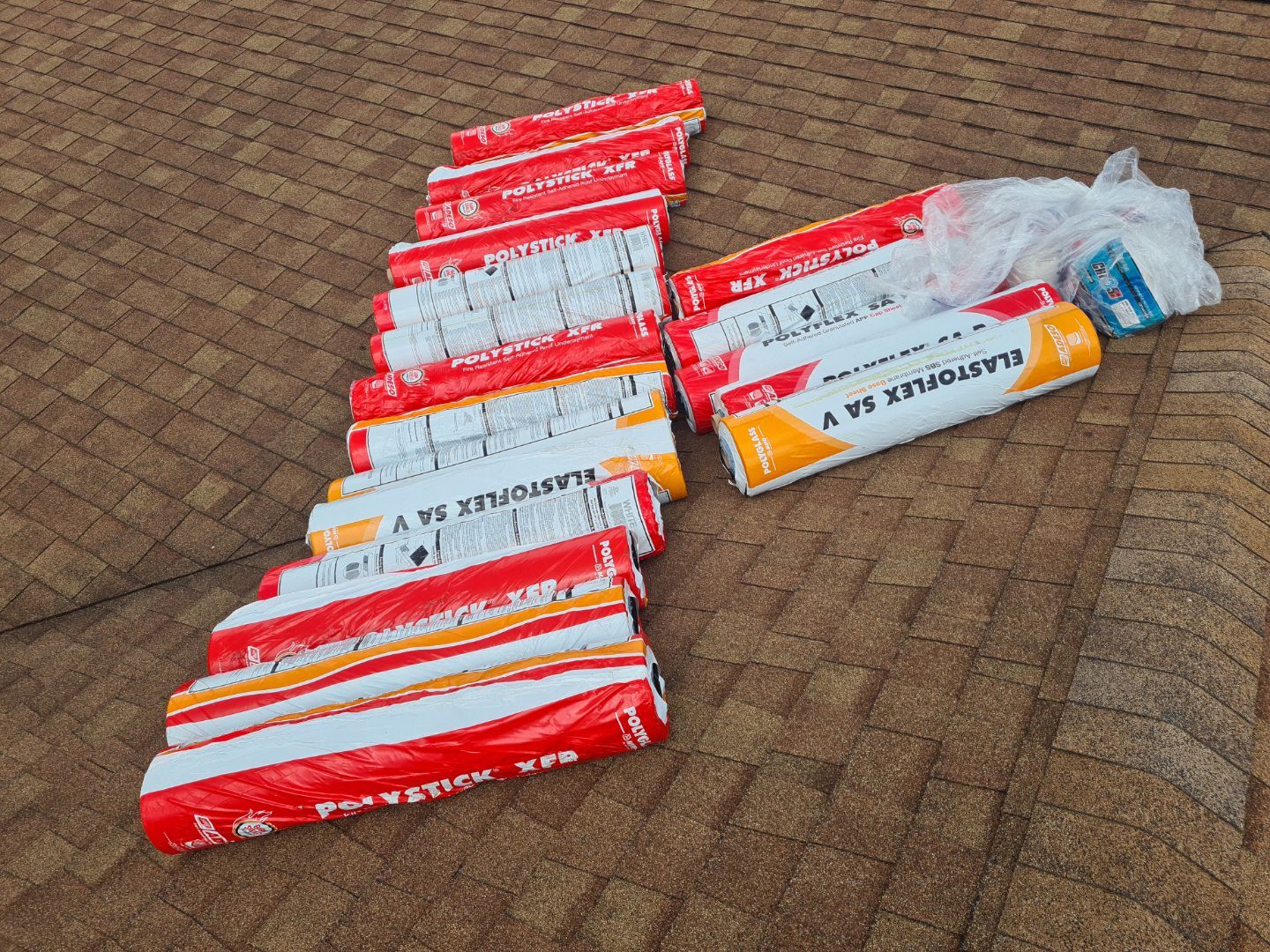 Residential Roofing Installation using 1" Nail strip metal roof by BLUES BROTHERS CONSTRUCTION CORP