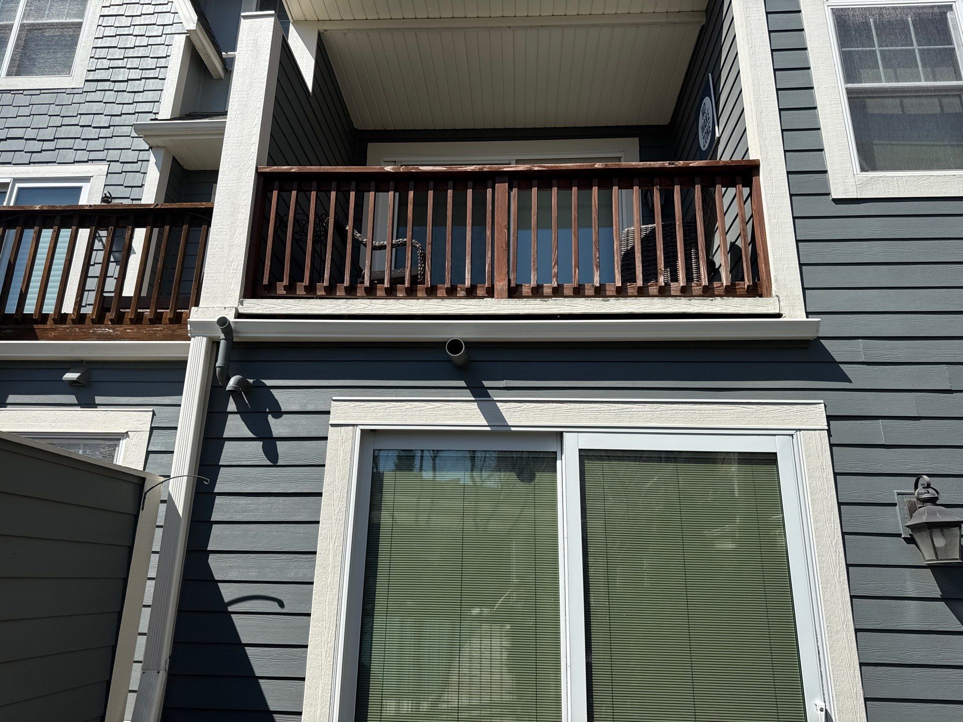 5" Gutter Installation on Townhouse Project by Next Level Seamless Gutters / Exteriors Inc.