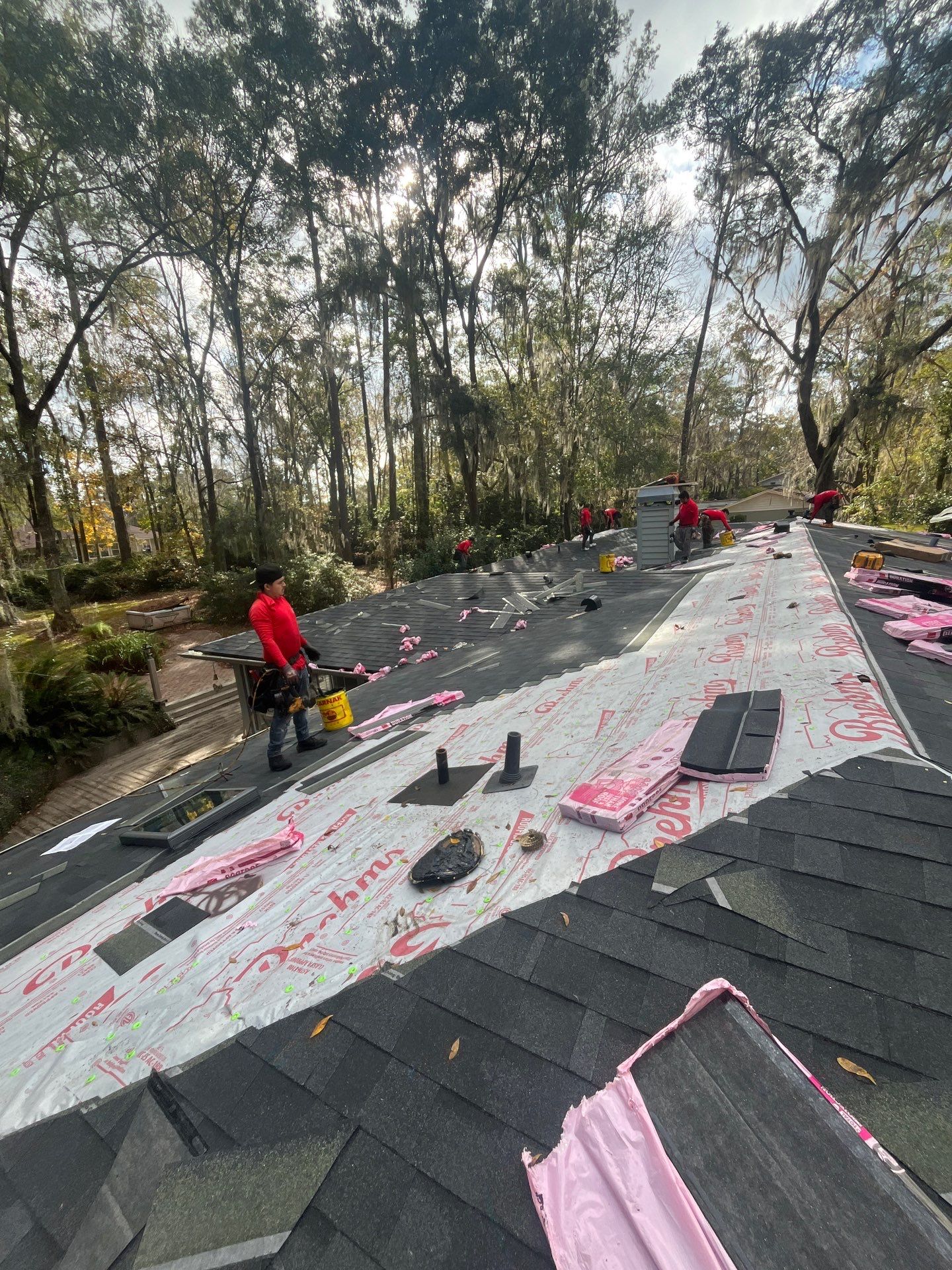 New shingle reroof in Gainesville, FL by Brehm Roofing
