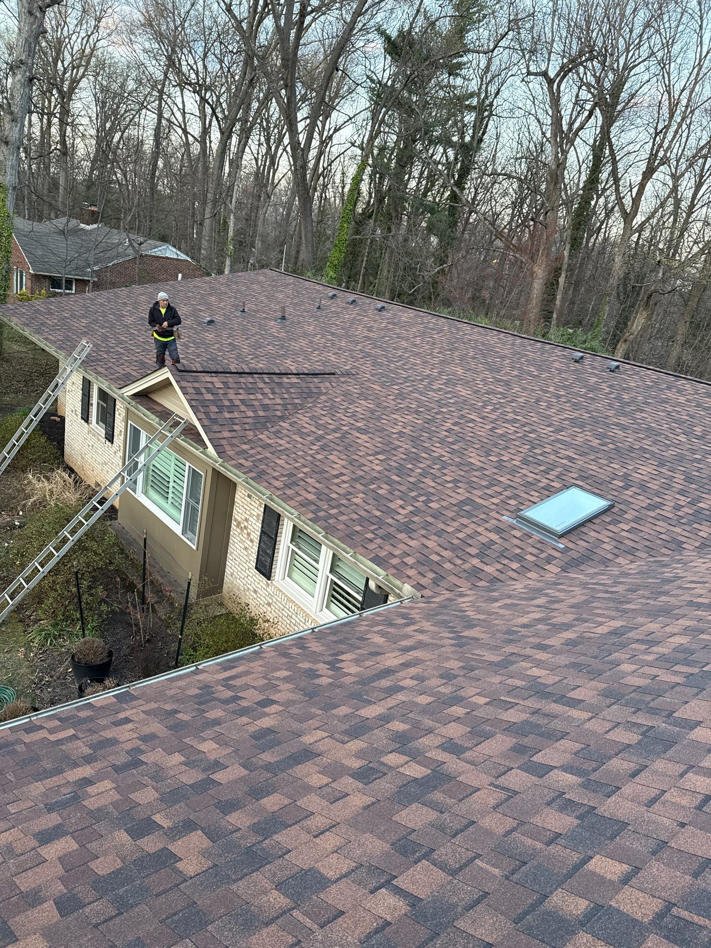 Fairfax: Residential Roof Replacement with CertainTeed Landmark Pro in Max Def Burnt Sienna by RM Banning, Inc.