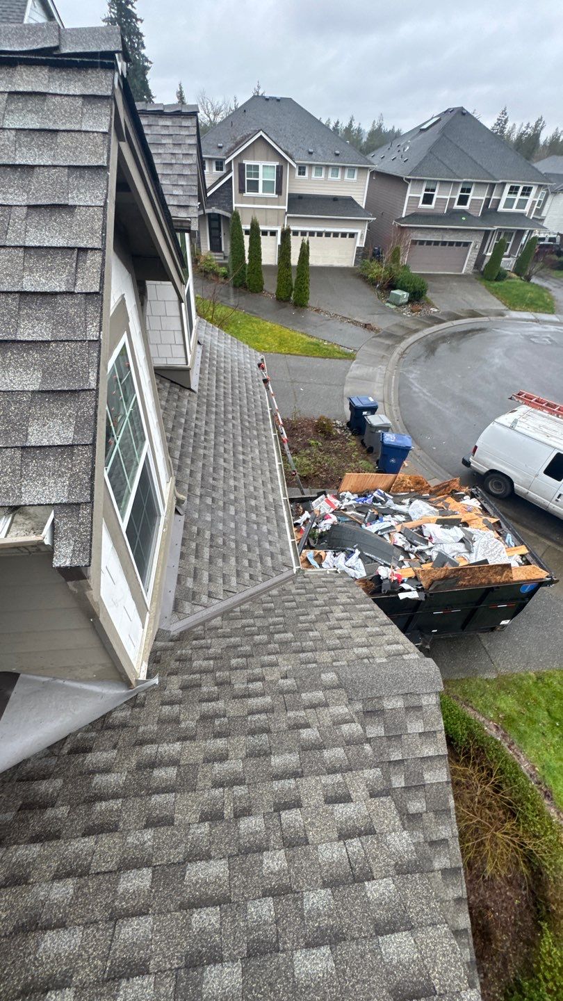 Residential Roofing Installation using GAF HDZ Shingles by Roofing Formula LLC