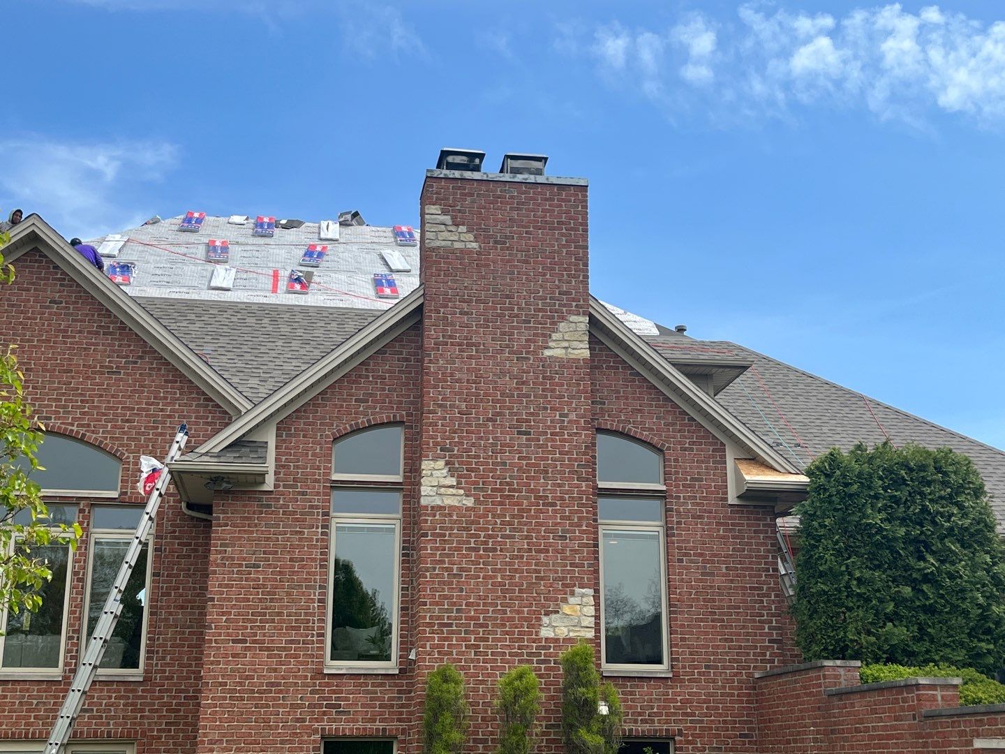 Residential Roofing Installation using GAF Timberline HDZ Weathered Wood by Nitro Roofing and Construction