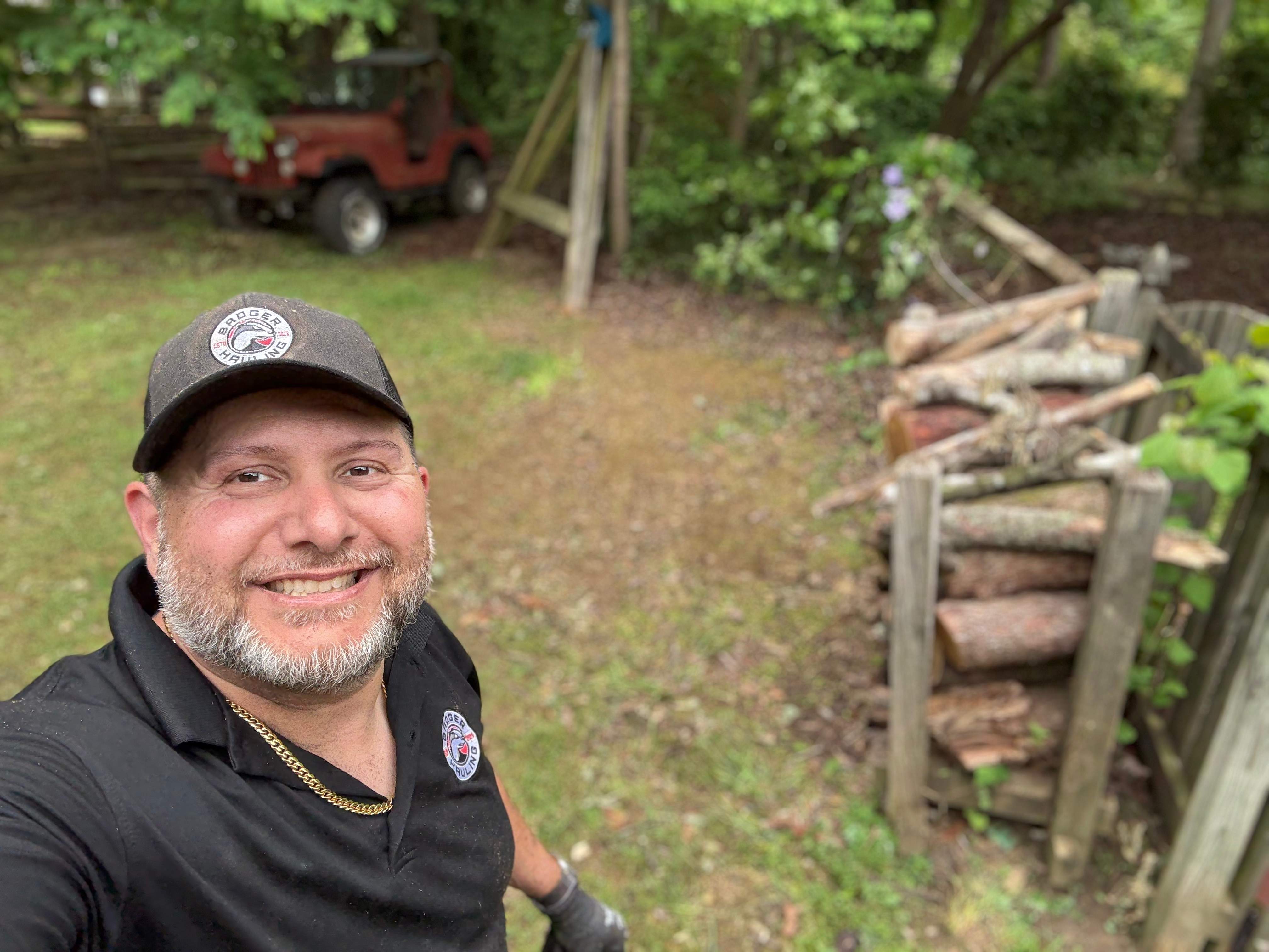 Project in Matthews by Badger Hauling