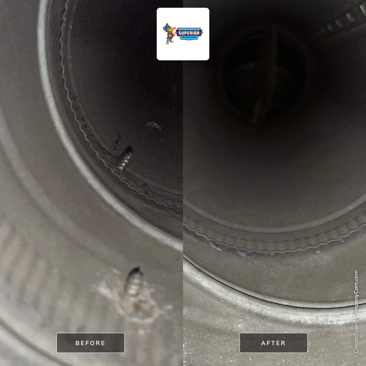 Air Duct Cleaning With a Vacuum Truck in Rochester, PA by Superior Air Duct Cleaning