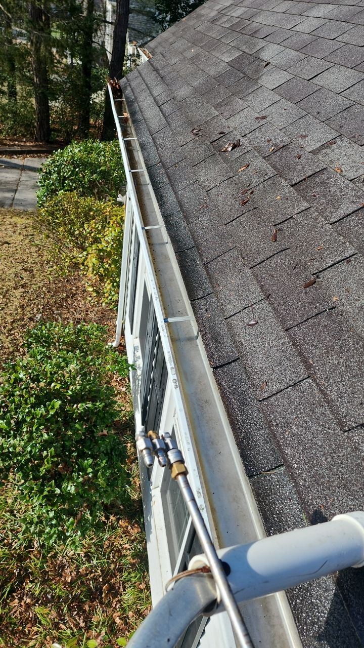 Gutter Cleaning and House wash by G&H Home Tech Pros LLC