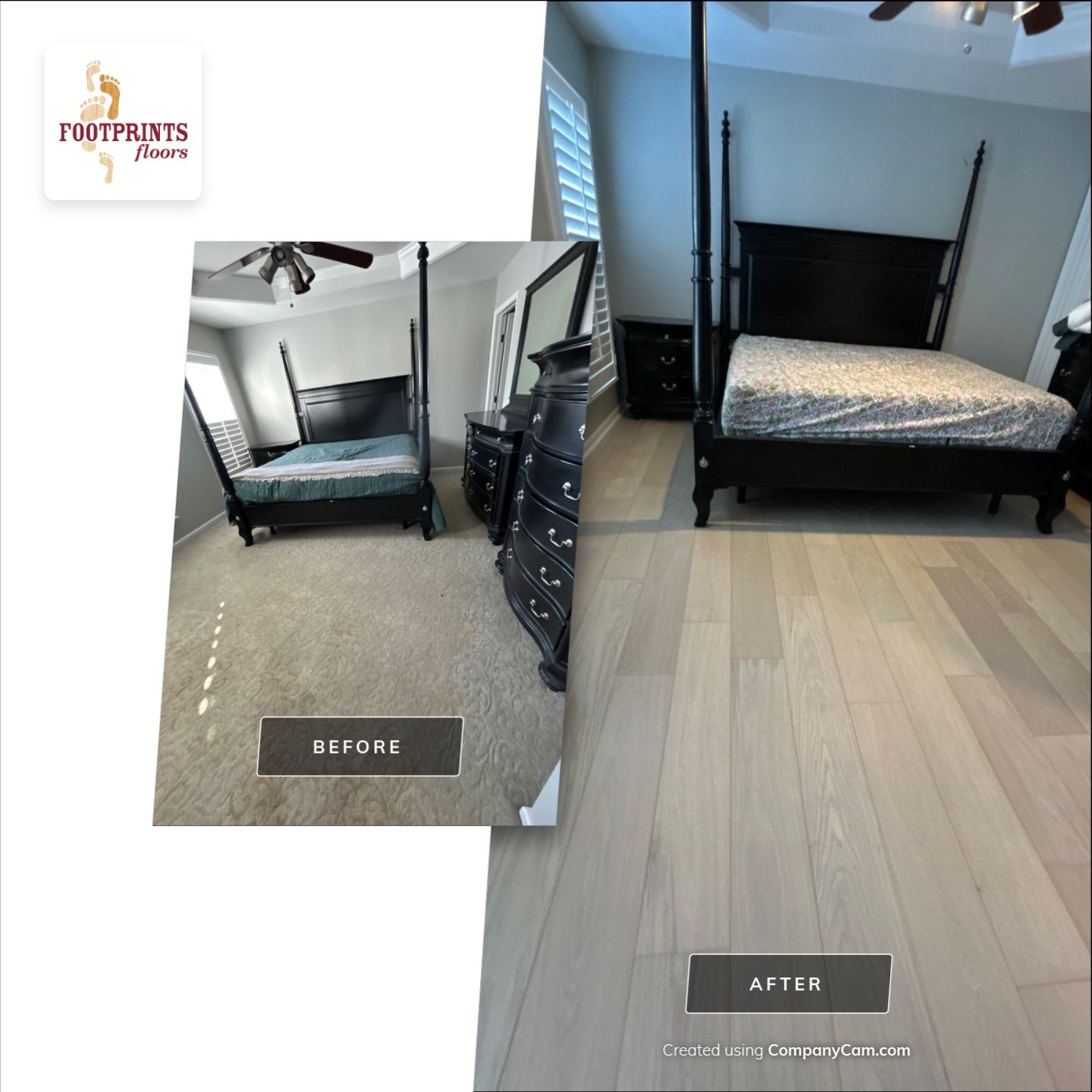 Modern Update by Footprints Floors of East Atlanta