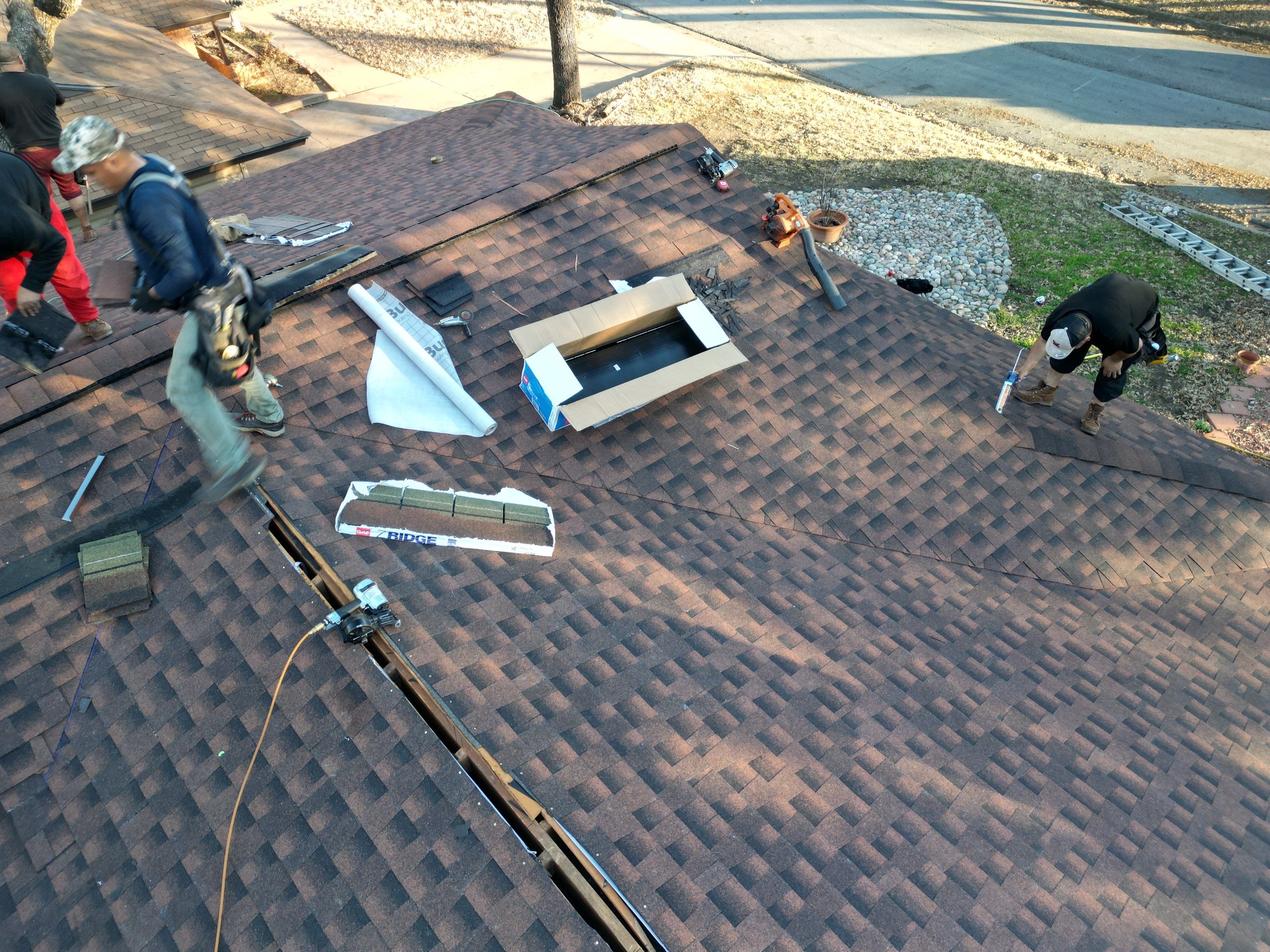 GAF Timberline Roofing System on a Beautiful older home by First United Roofing & Construction