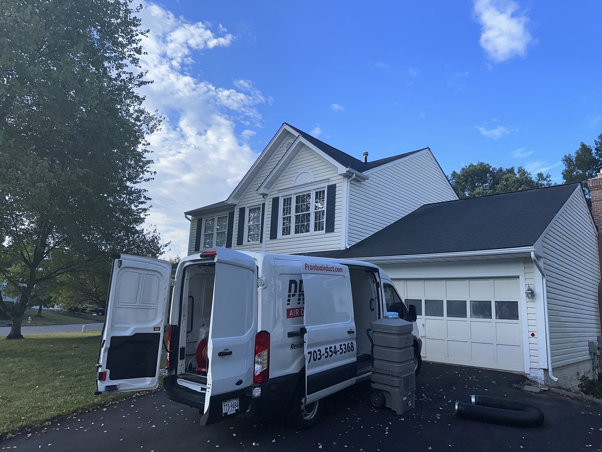 Air duct cleaning using Hypervac by Pronto Air Duct Cleaning