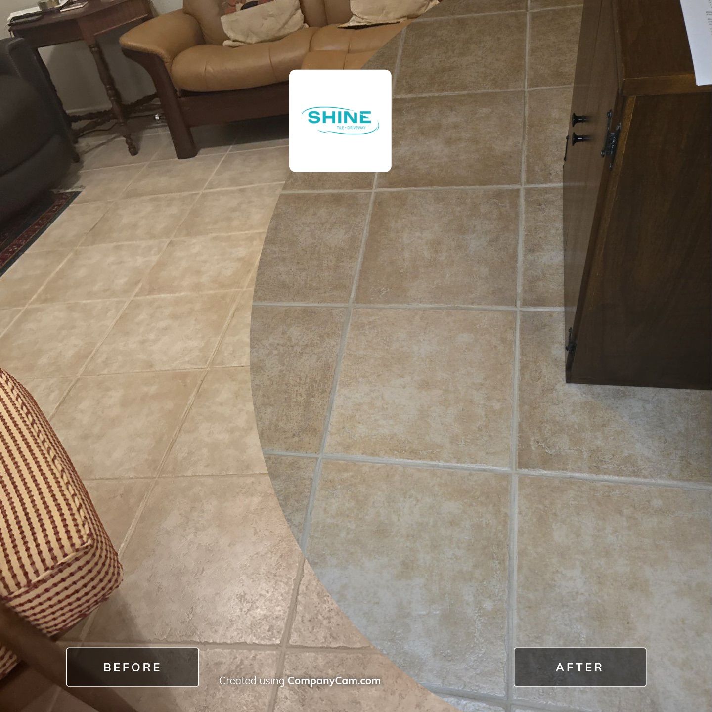 Project in Fair Oaks Ranch, Texas by SHINE Tile and Grout Cleaning