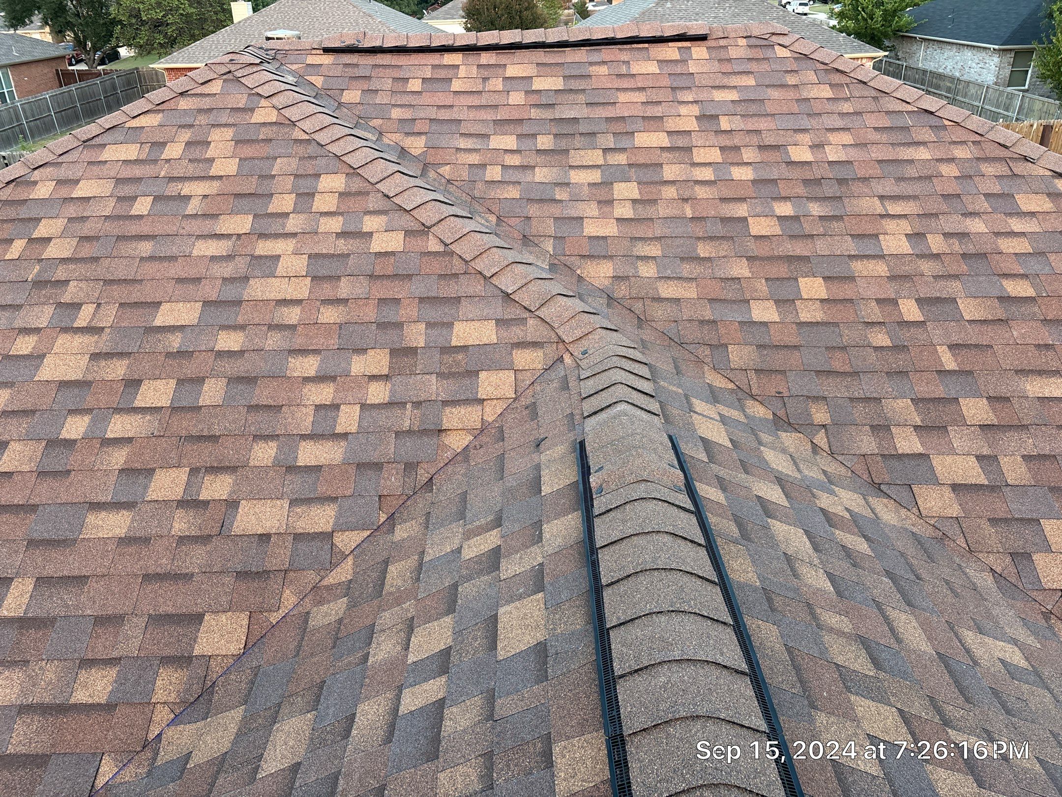 USAA Approved Reroof Project by Berry Good Roofing 