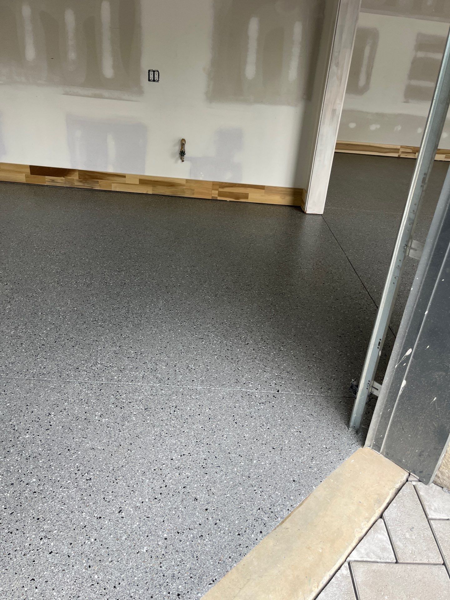 Garage Floor Coating using Shale by My Garage Floor Guys