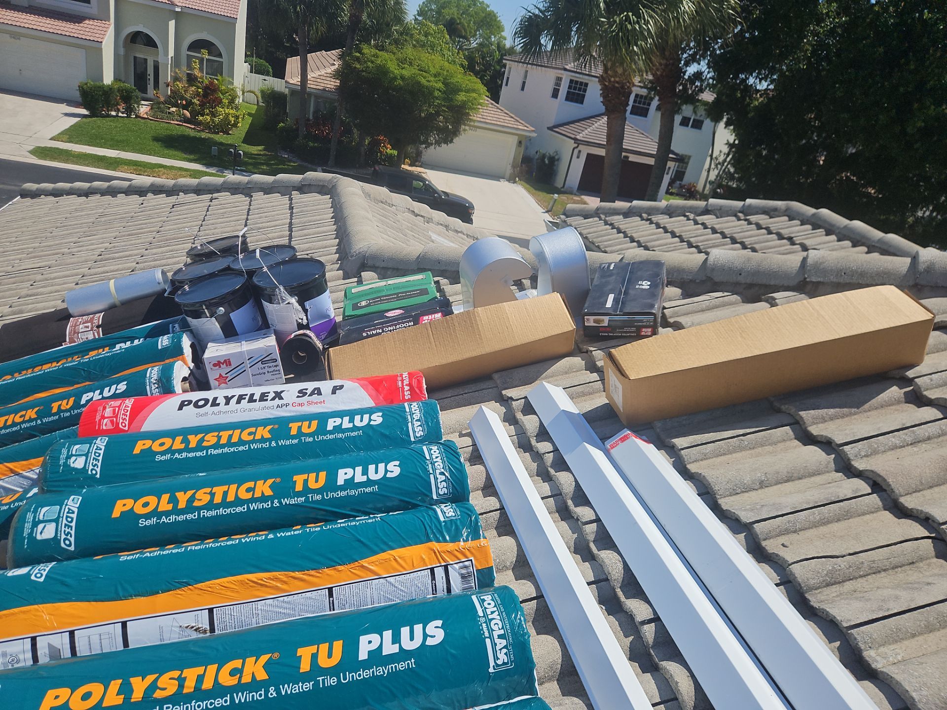 Residential Roofing Installation using Eagle Roofing Tile by BLUES BROTHERS ROOFING