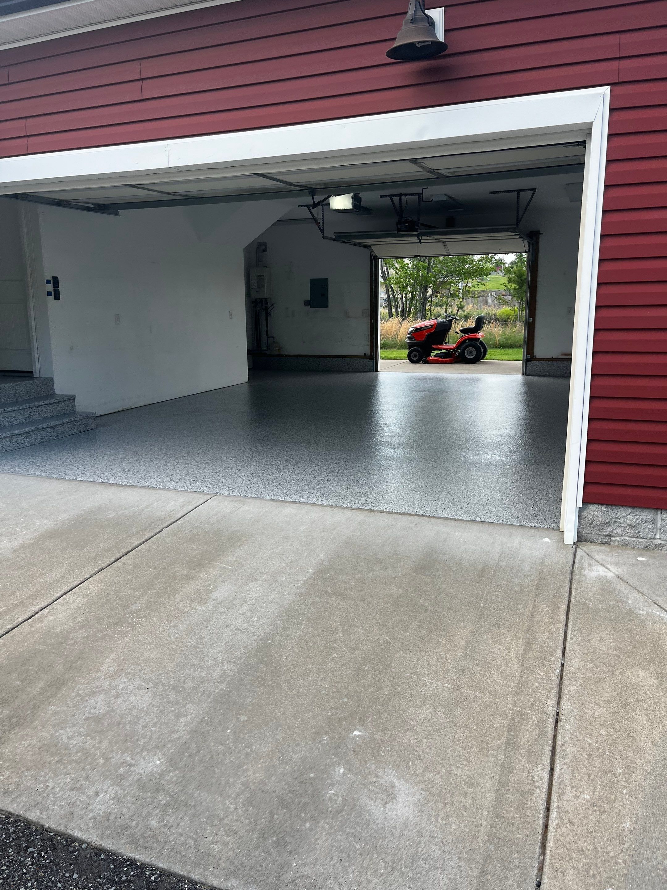 Garage Floor Coating using Gracious by My Garage Floor Guys