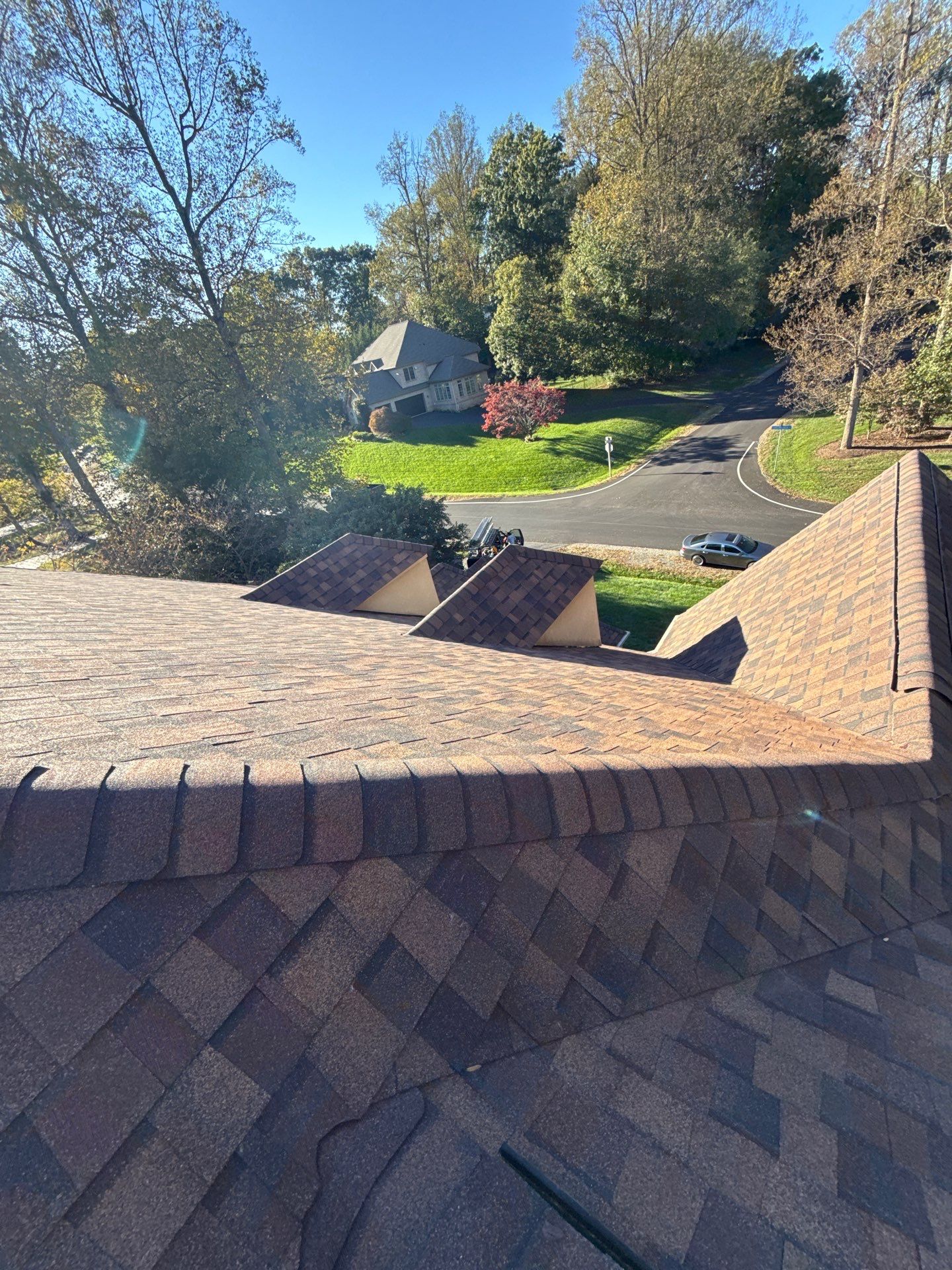 Great Falls : Residential Roof Replacement with CertainTeed Landmark Pro in Max Def Burnt Sienna  by RM Banning, Inc.