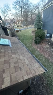 Turtle Shell gutter protection installation in West Chicago, IL 60185, photograph 31