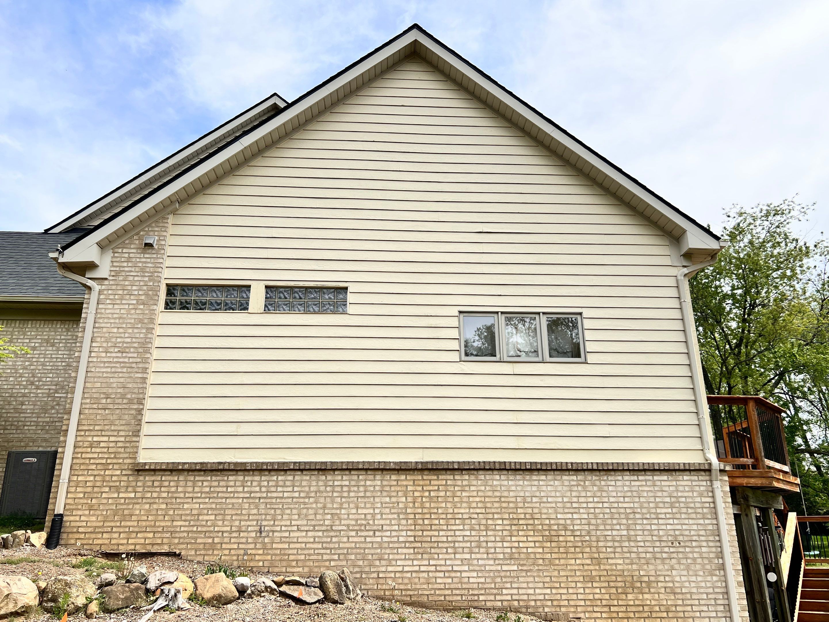 Siding Replacement using Alside Mountain Fern by 180 Contractors
