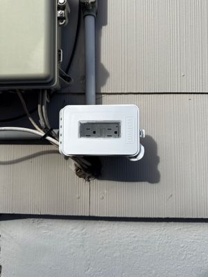Outdoor Outlet Replacement 