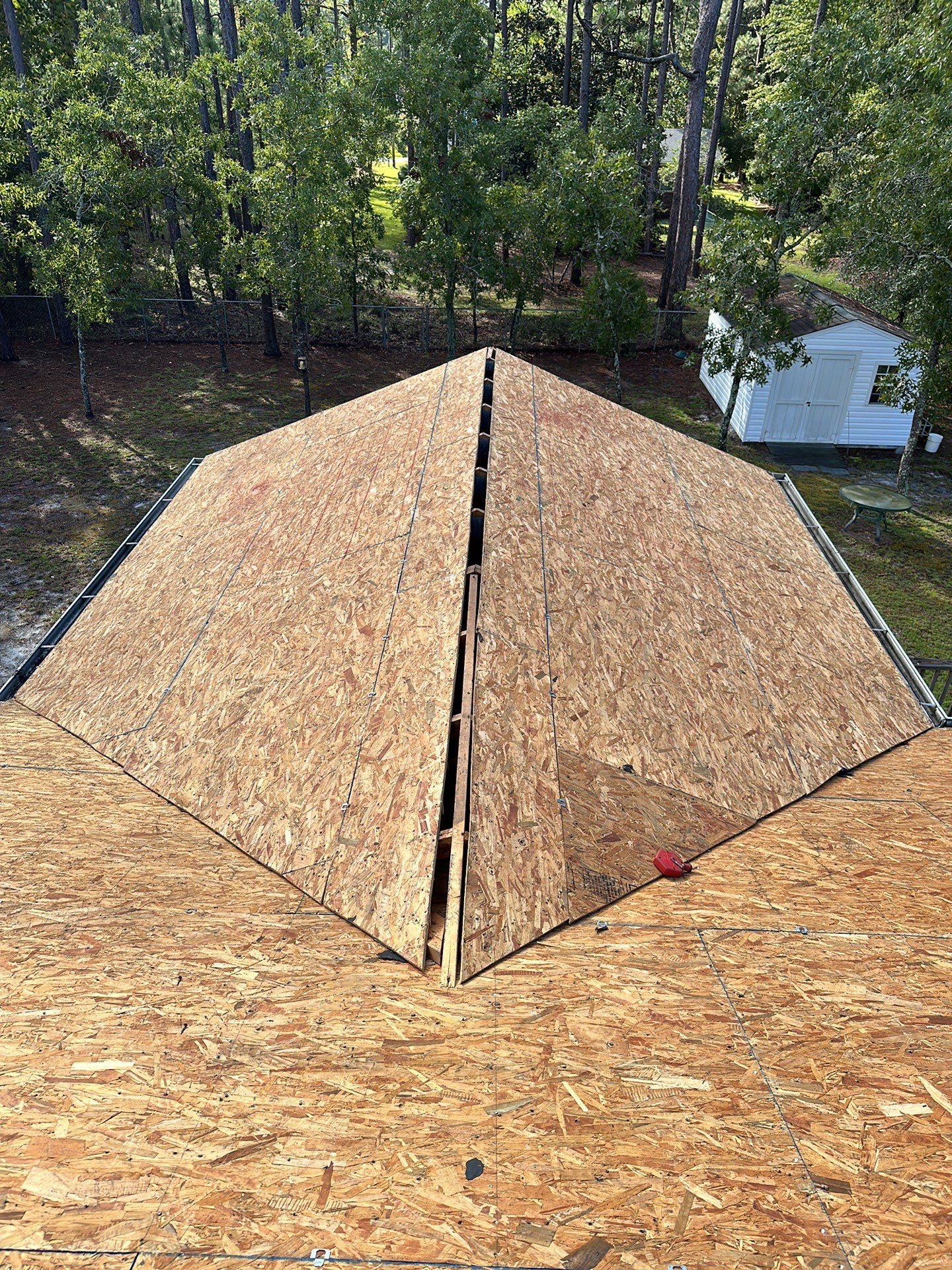 Residential Roofing Installation using  Owens Corning Trudefinition Duration Chateau Green  by RGR Construction and Roofing, LLC