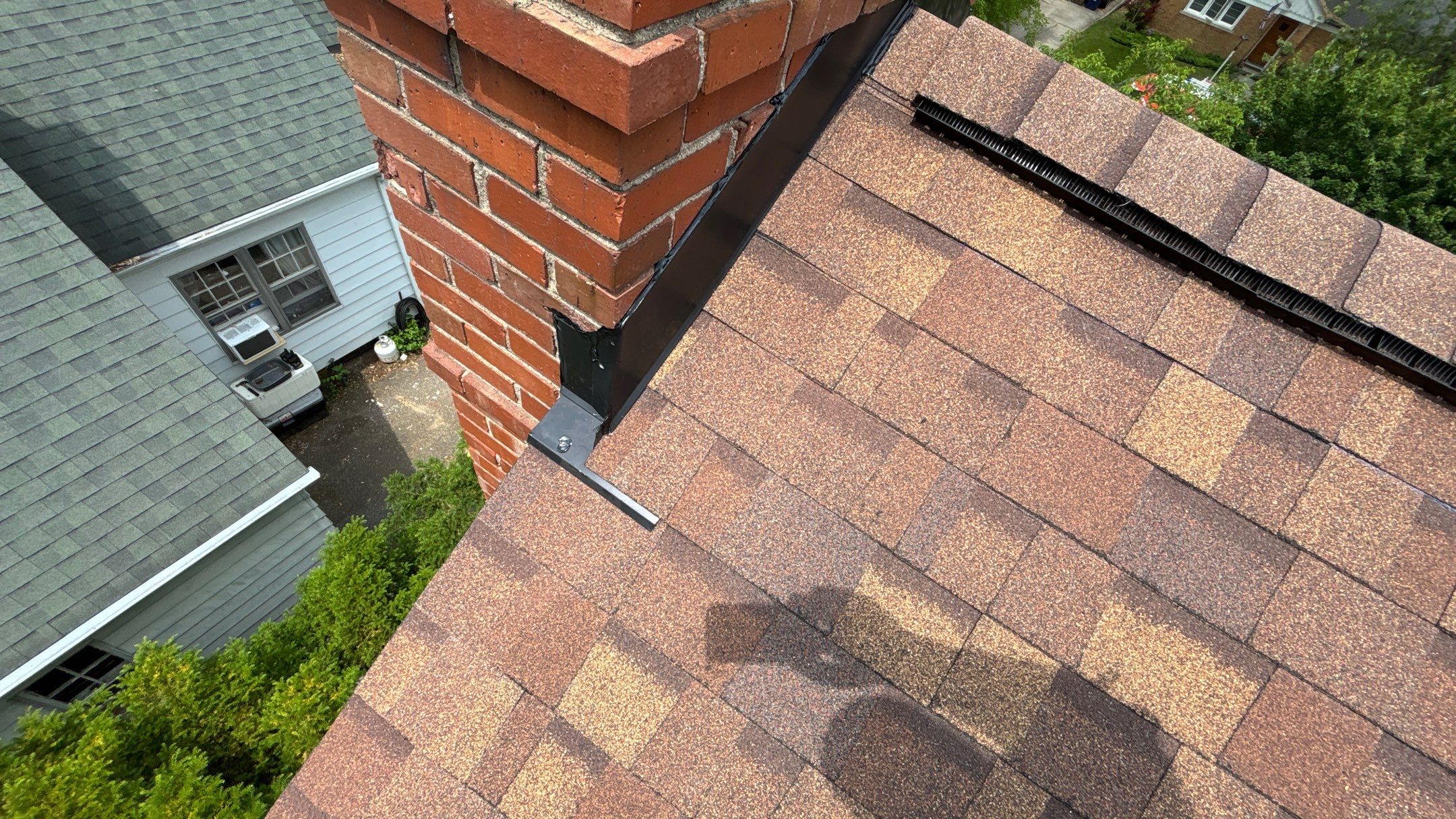 Roof Replacement using Owens Corning Desert Rose by 180 Contractors