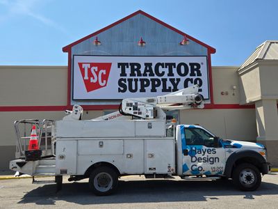 Commercial Building Signage and Exterior Lighting Installation in Knox