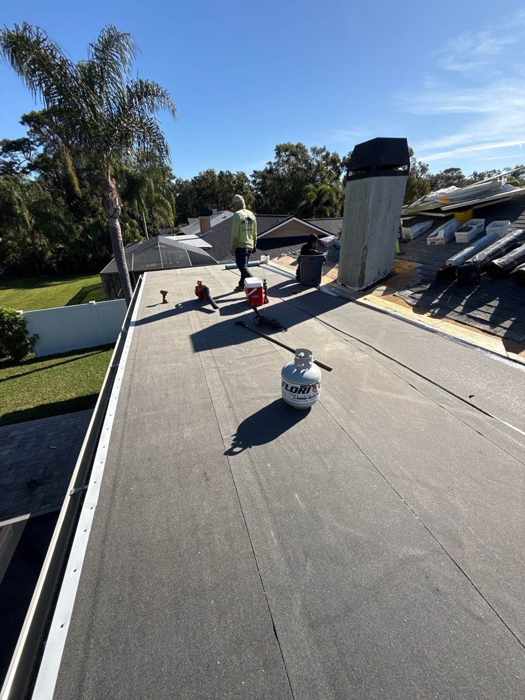 Project in Clearwater 33761 by Mitchell Roofing Company LLC