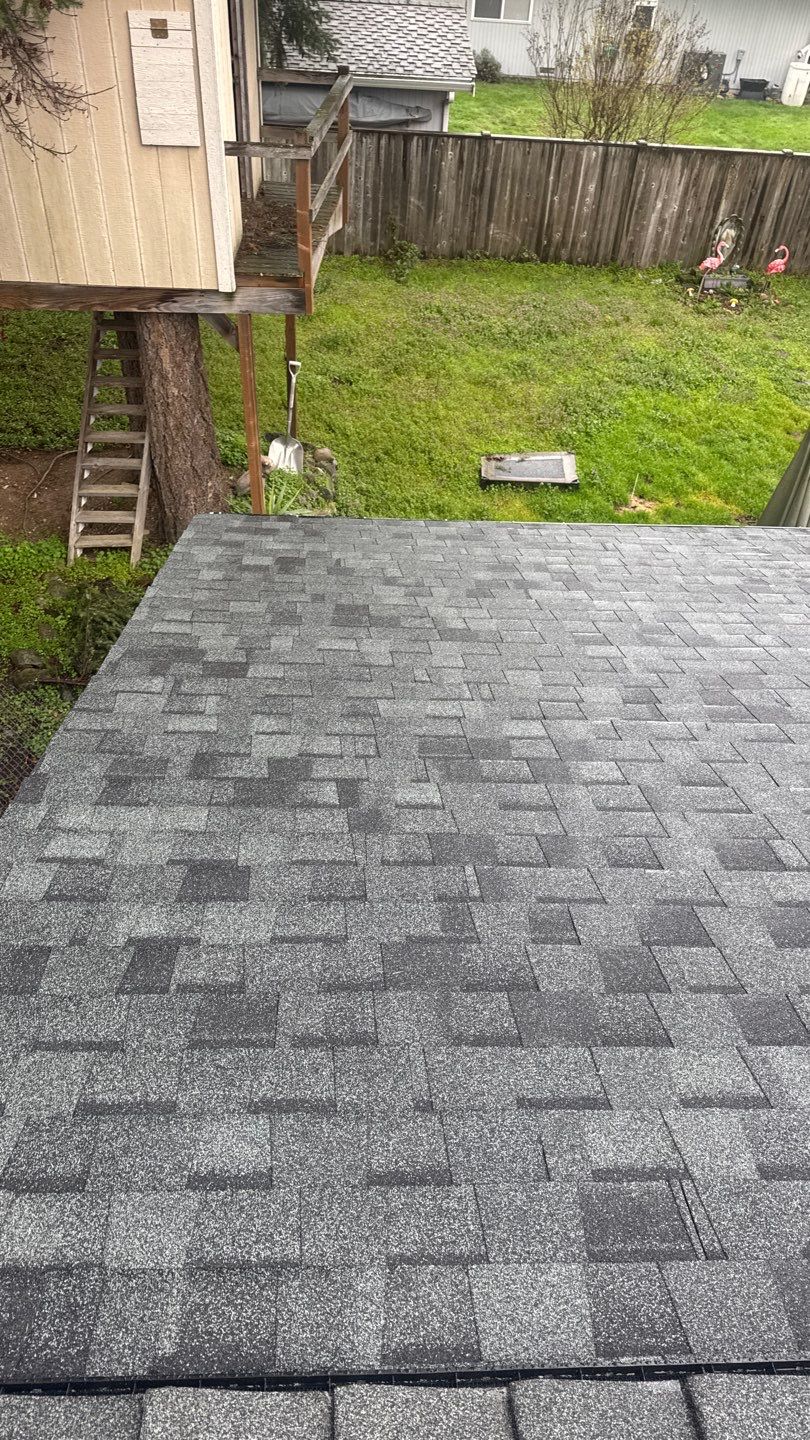 Residential Roofing Installation using GAF UHDZ Shingles by Roofing Formula LLC