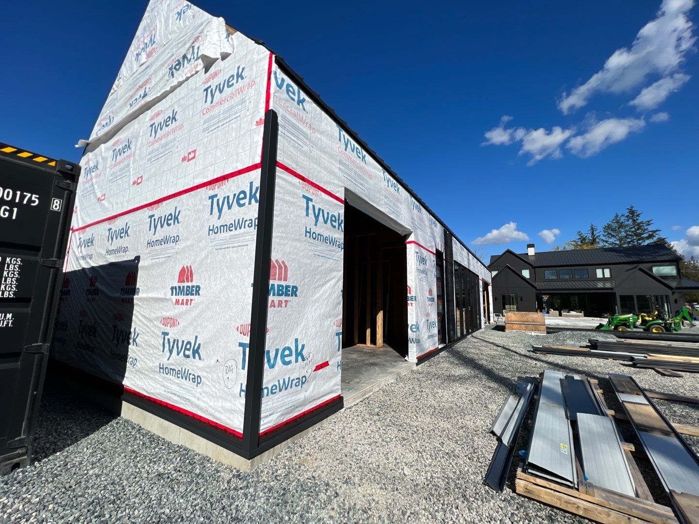 Residential Roofing and siding Installation using 12" Prolok metal  by Top Notch Roofing Inc