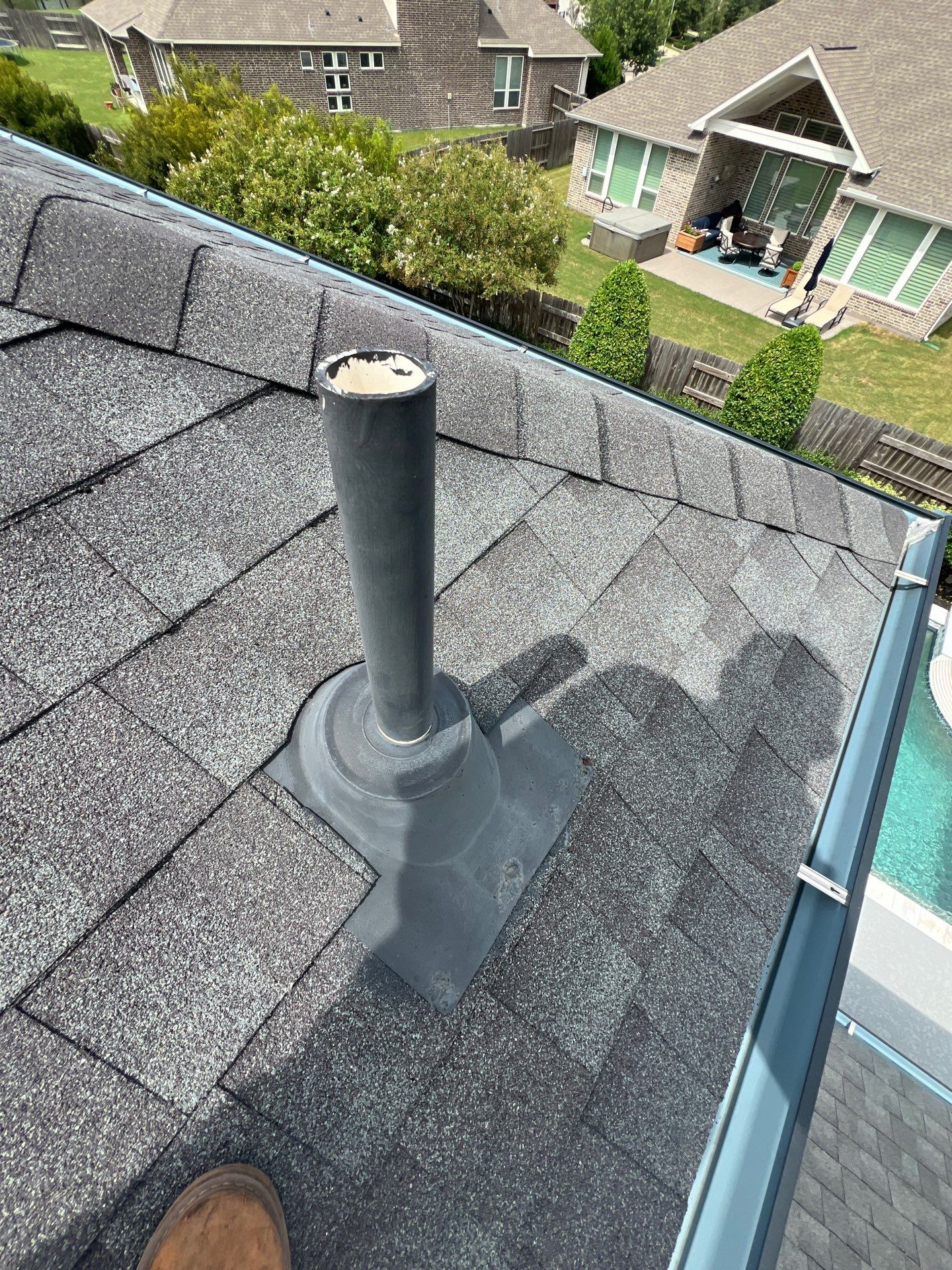 Residential Roofing Repair using Owen's Corning Duration (Lifetime) Shingles by Roof Repair Company