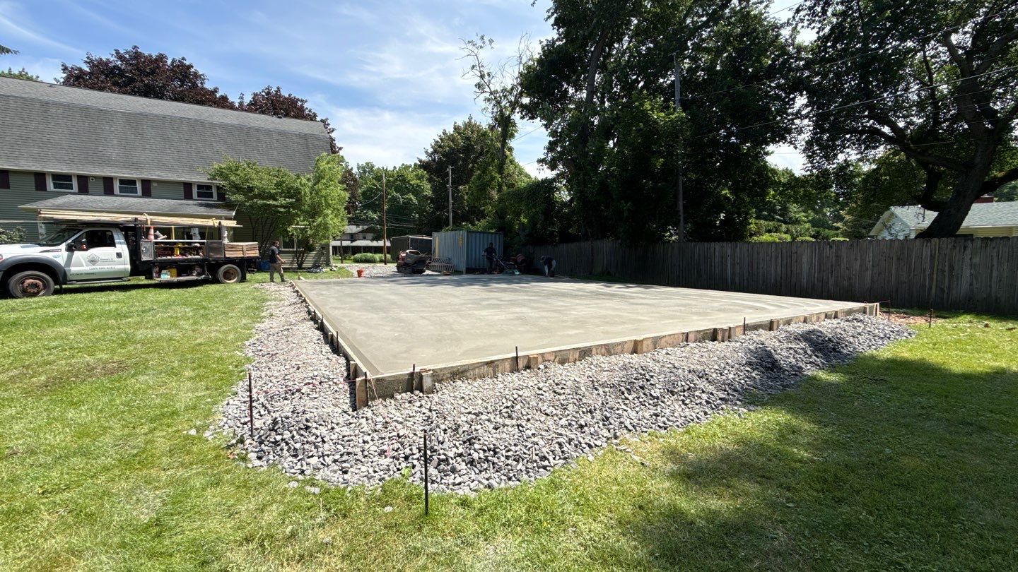 Rochester Pole Barn Floor Project by NG Masonry & Construction LLC