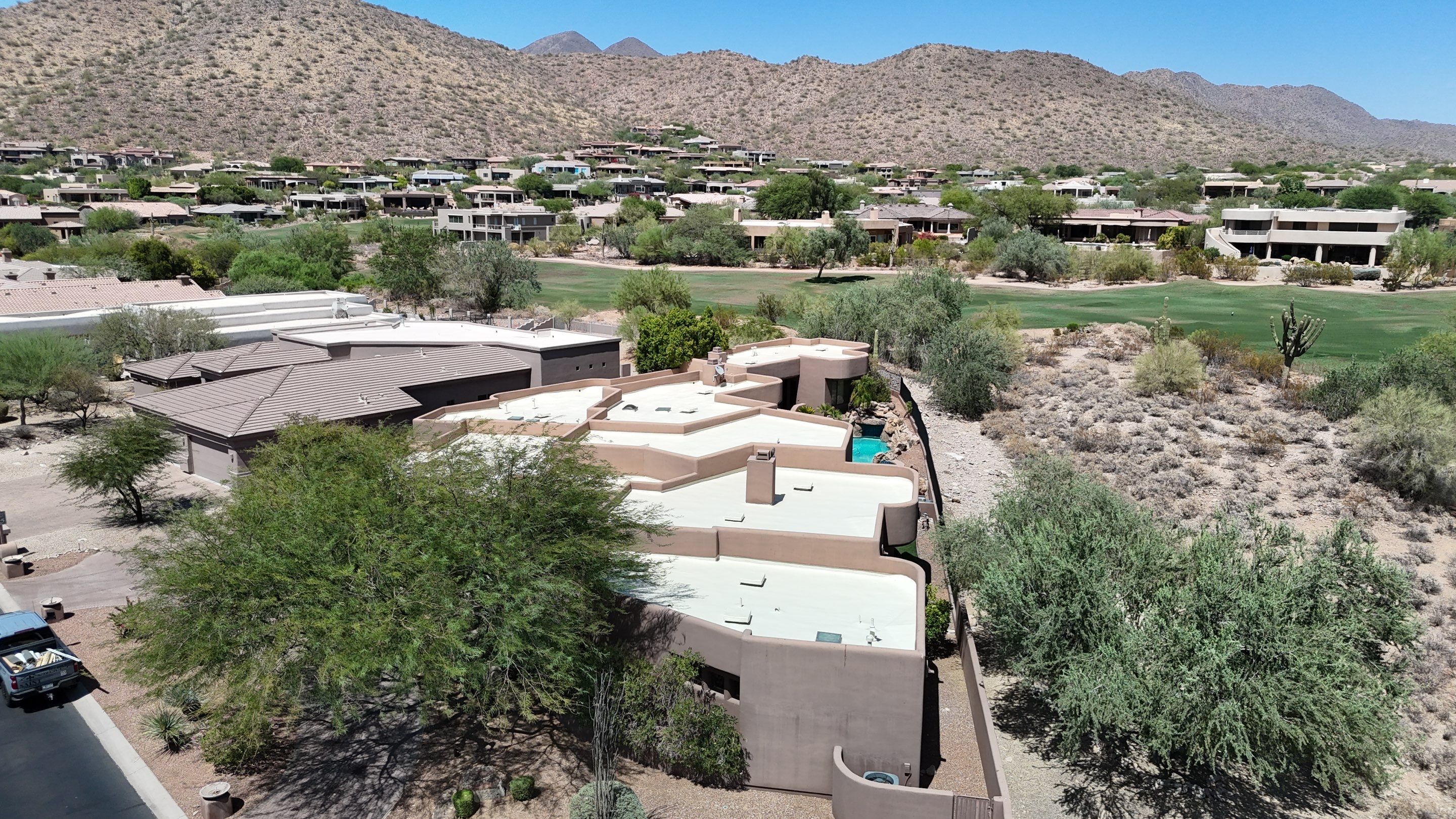 Project in Scottsdale, AZ by Saint Roofing