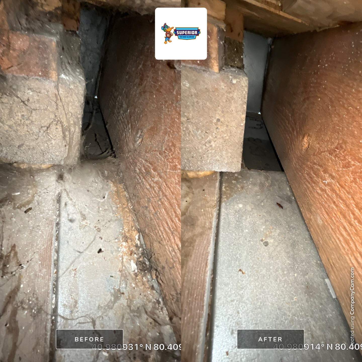 Air Duct Cleaning With a Vacuum Truck in New Castle, PA by Superior Air Duct Cleaning