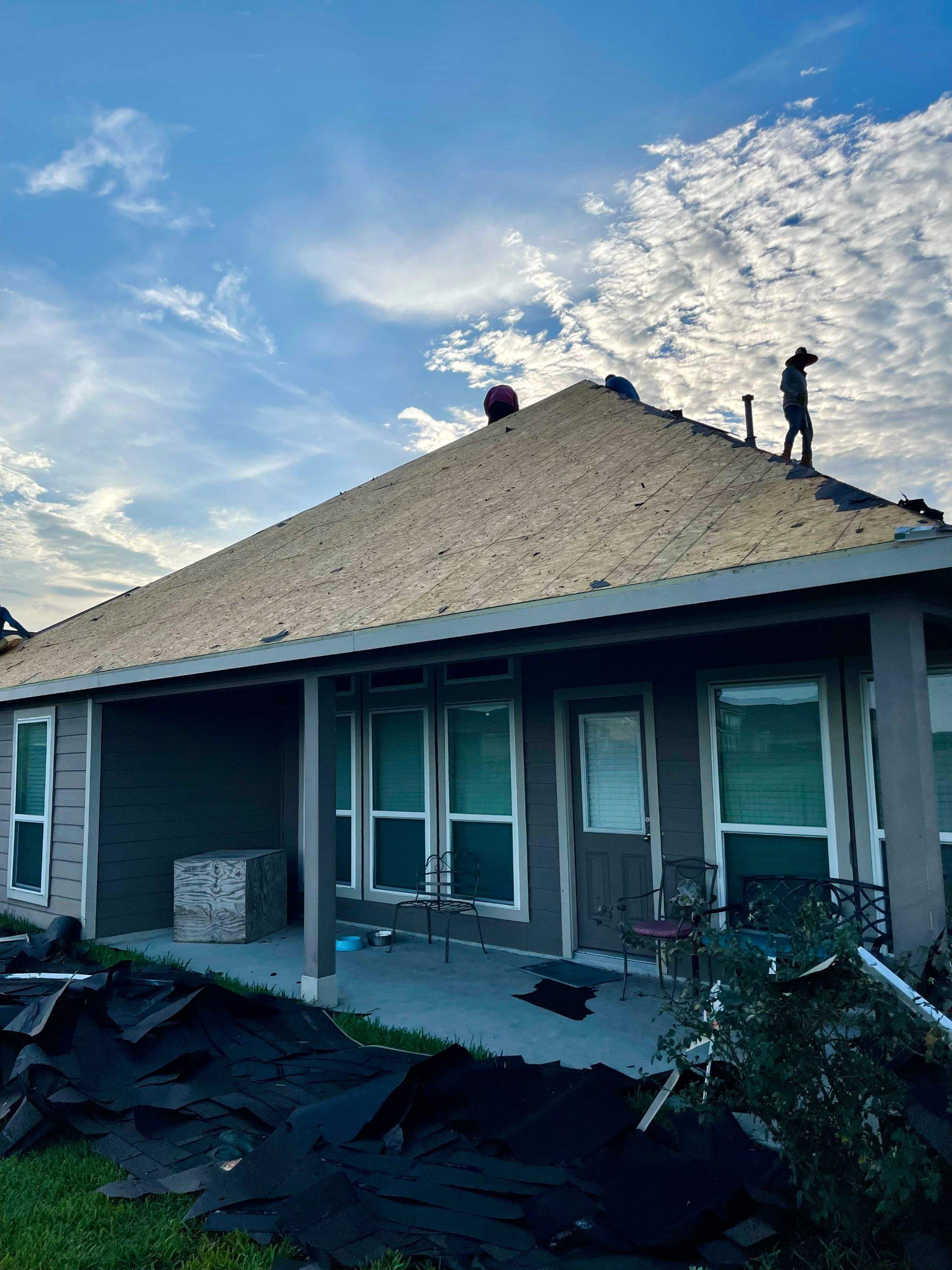 Insurance Claim Roof Replacement – CertainTeed Landmark Max Def Moire Black by Black Coast Roofing