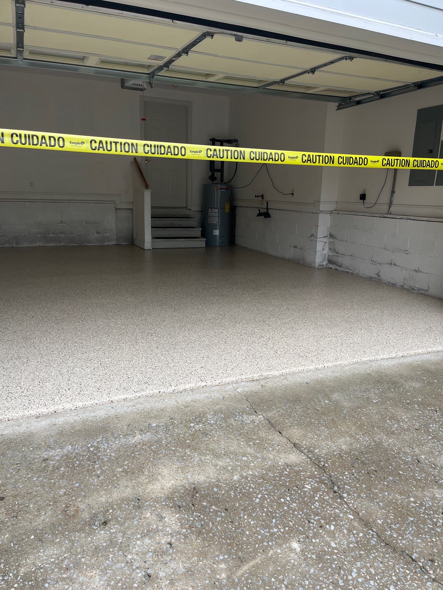 Garage Floor Coating using Shoreline by My Garage Floor Guys