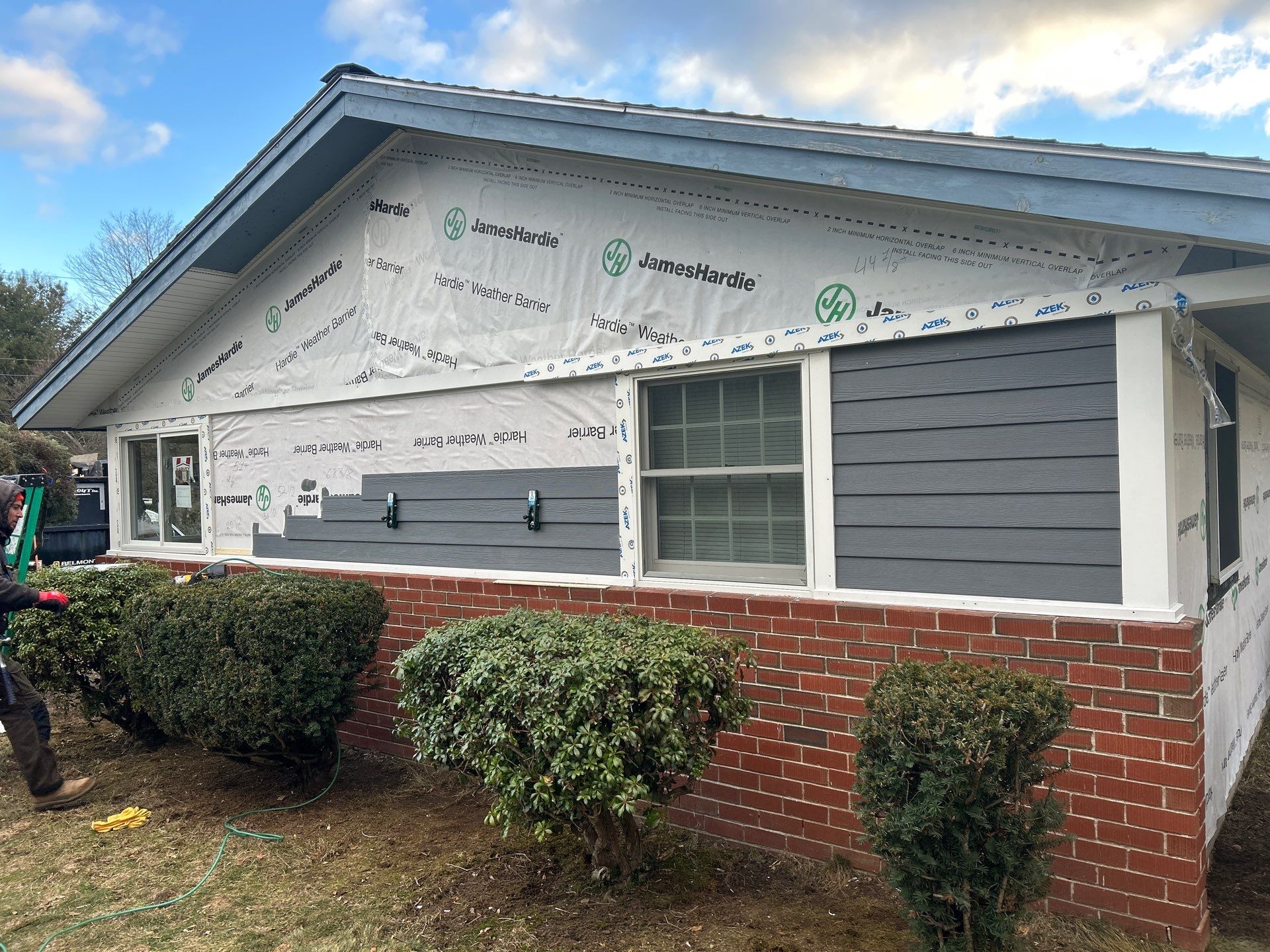 Complete Siding Replacement with Custom Window Conversion by UBrothers Construction
