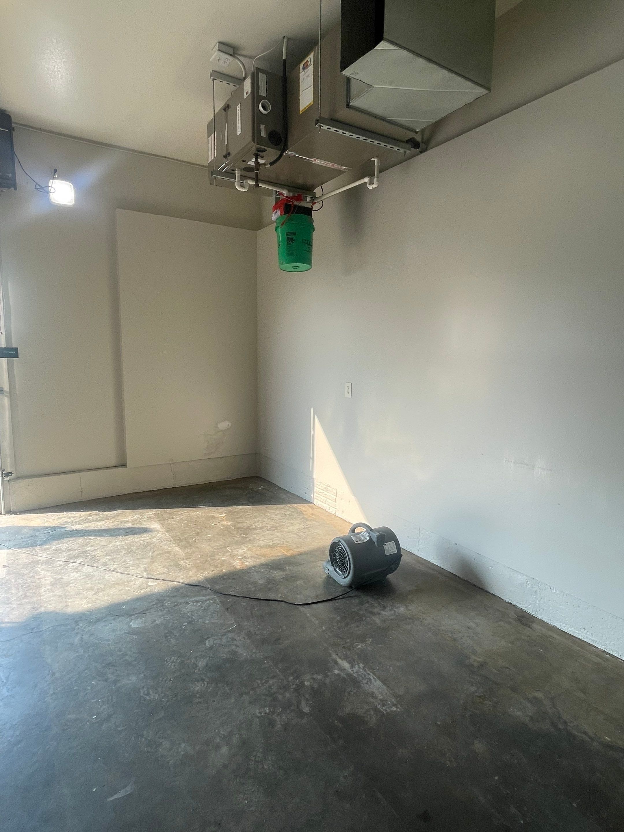 Domino Flake Floor Coating and Crack Repair in Chancellor by Select Painting, Coatings & Garage Cabinets