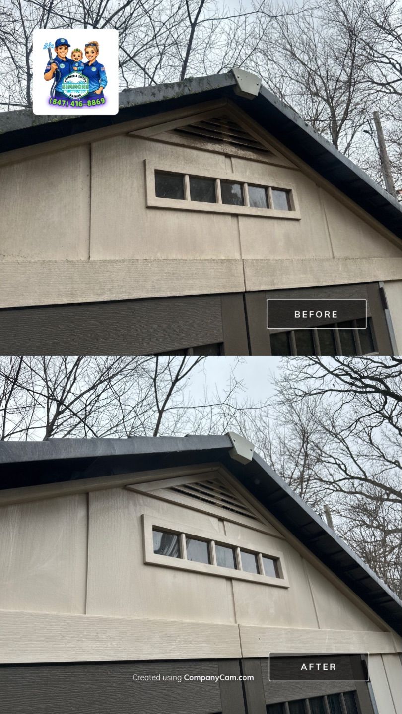 Project in Addison by Simmons Power & Soft Washing