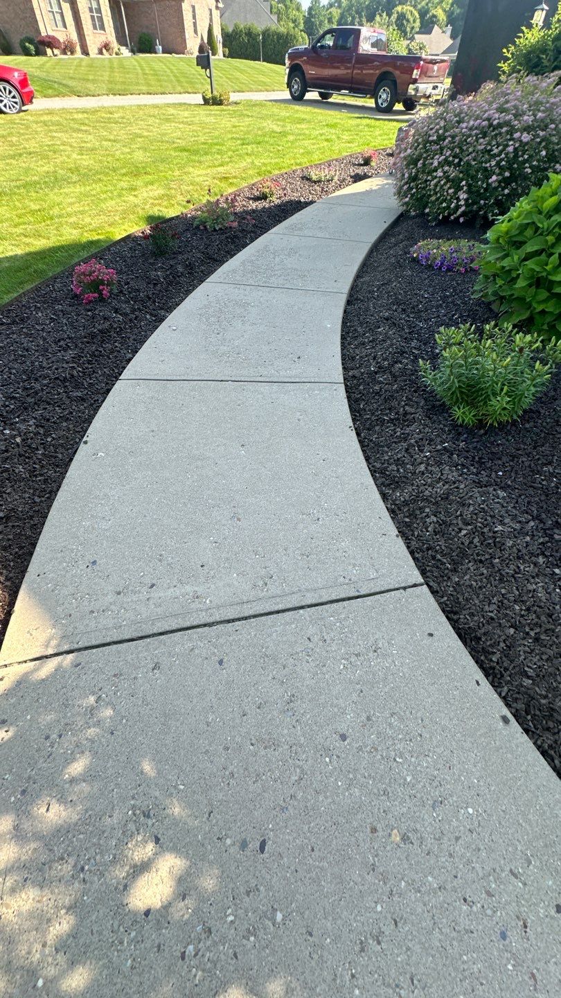 Driveway + Garage + Walkway Project in Meridian by Floors in a Day, Inc