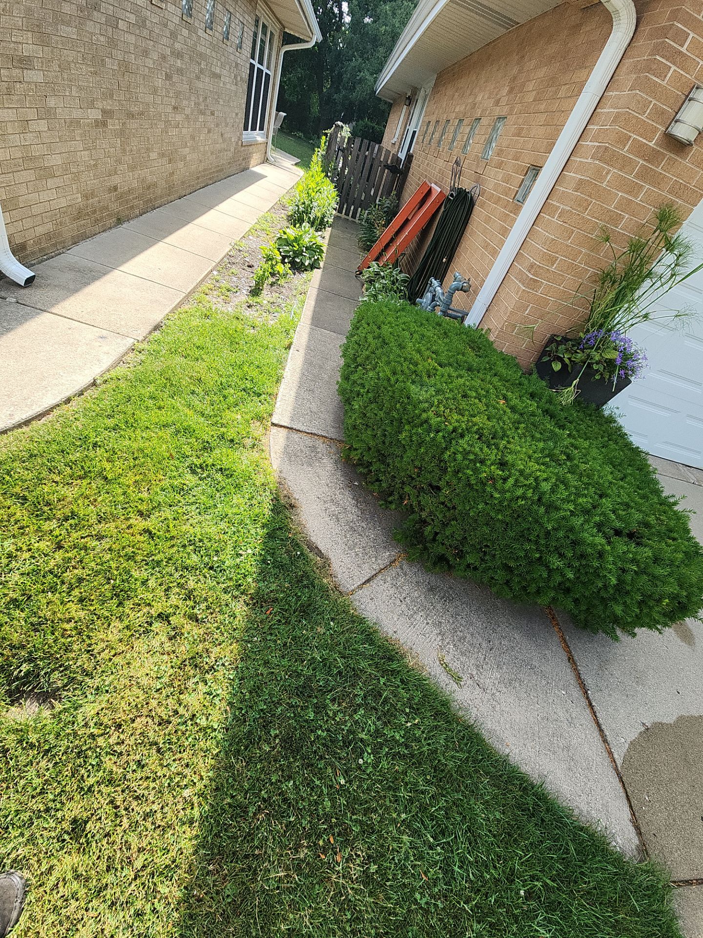 Brick paver cleaning  by Northern Power Washing LLC.