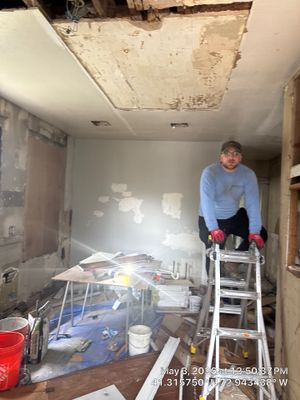Interior Renovation in Progress at a Multi-Story New Haven Home