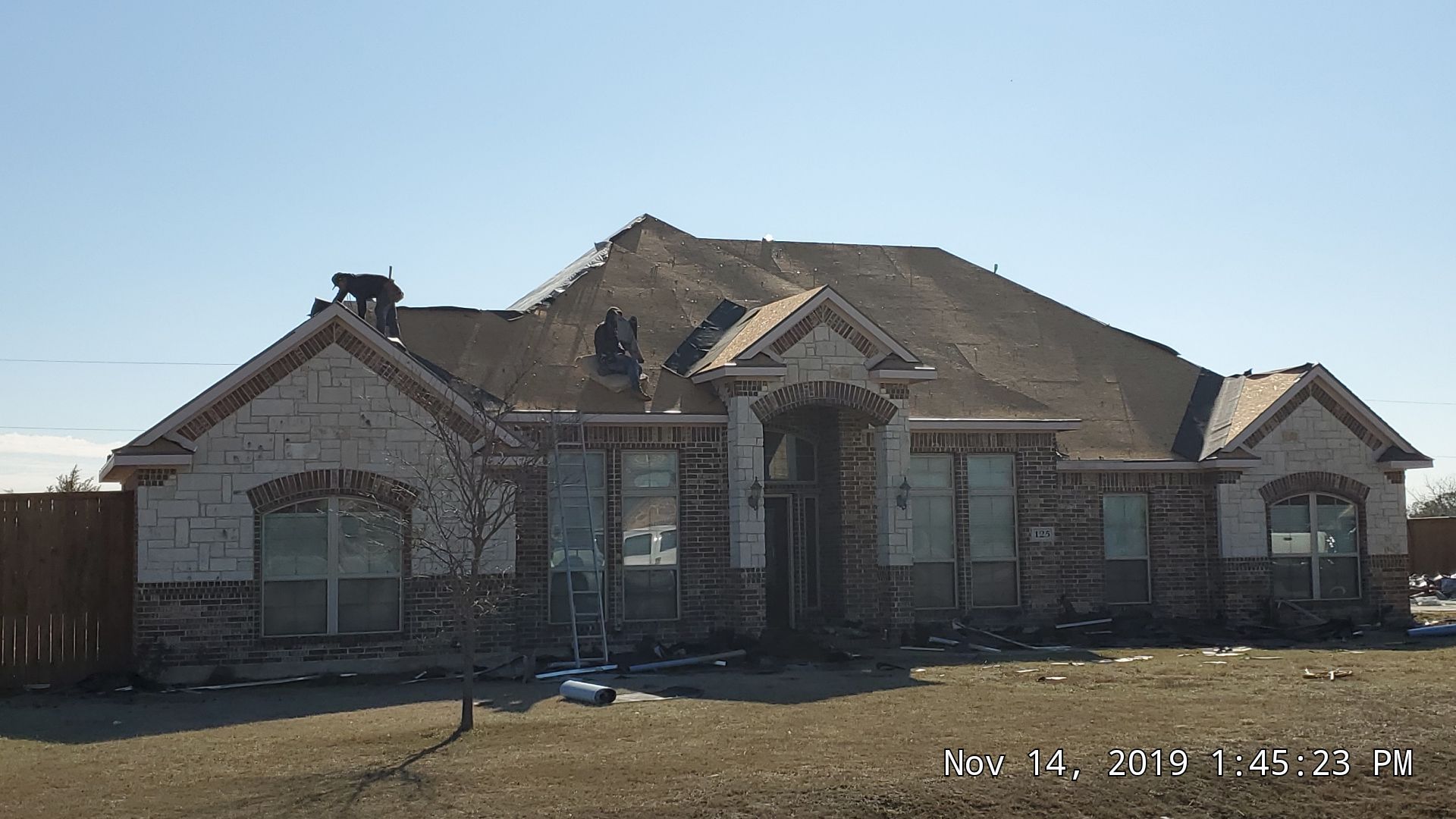 Residential Roofing Installation using Malarkey Legacy Scotchgard Shingles by Harvey Roofing & Construction