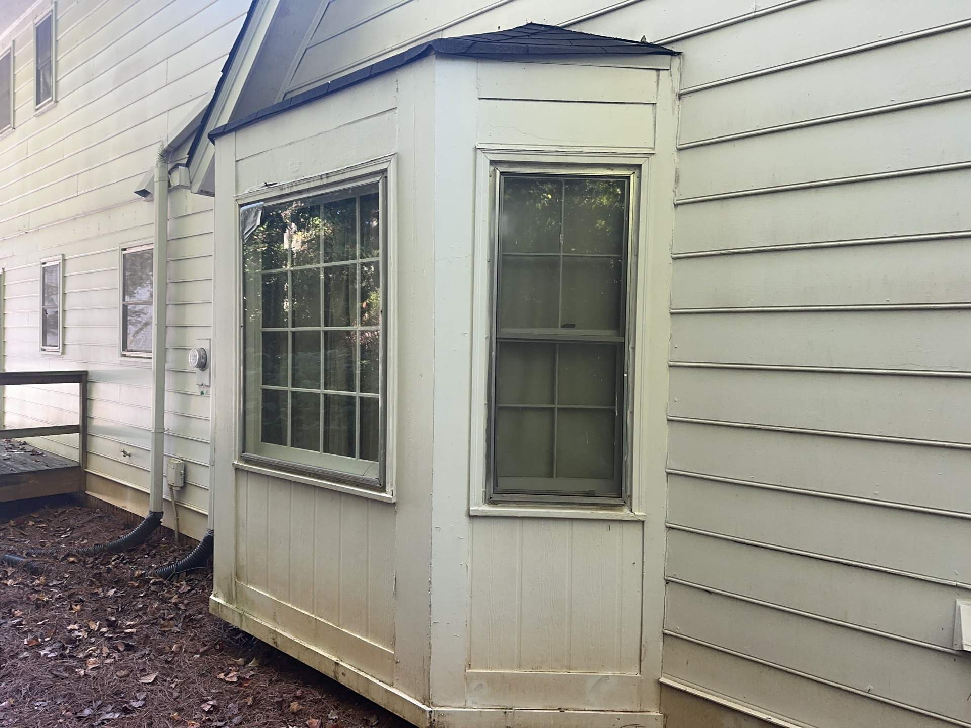 Deck Resurface with Wood Bench Install Using Pressure Treated Pine by Nelson Exteriors 