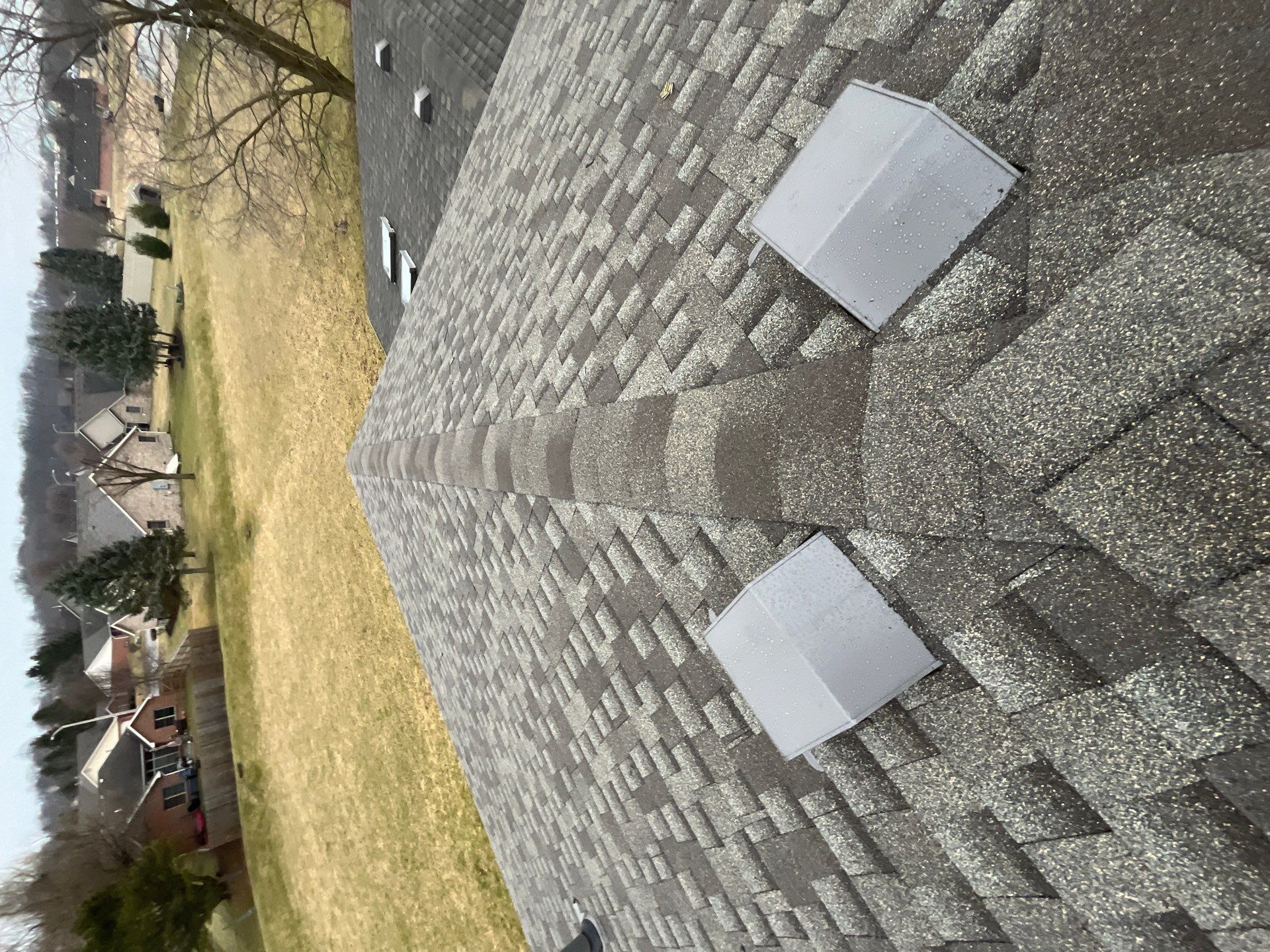 Residential Roofing Installation using GAF Timberline HDZ Weathered Wood by Nitro Roofing and Construction