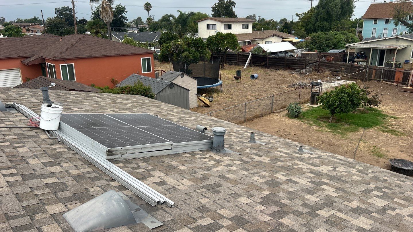 Partial Roof Replacement in Lemon Grove by Reliable Roofing San Diego Inc.