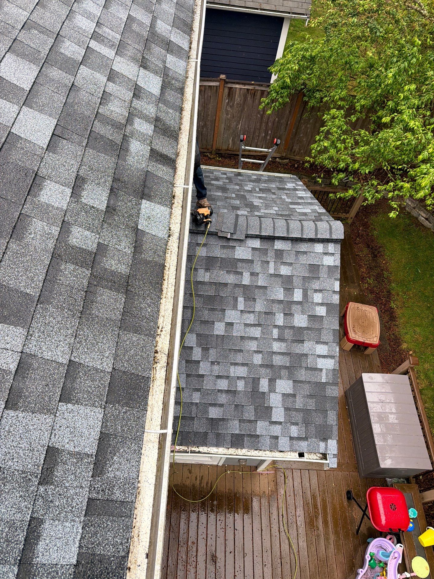 Residential Roofing Installation using GAF HDZ Shingles by Roofing Formula LLC