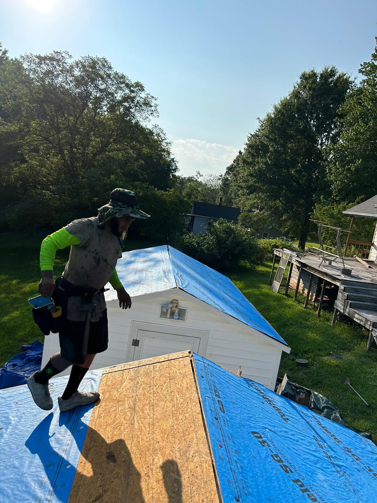 Cherryville NC Roof and Siding Job  by Here4You Restoration 